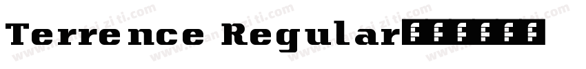 Terrence Regular字体转换